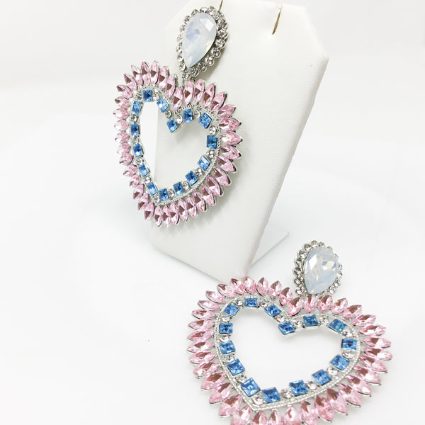 Love Obsessed Earrings - EarringEverything.com Fashion Jewelry For Trendsetters - FREE SHIPPING - #necklace #earrings #jewelry #jewellery #goldjewelry #silverjewelry #accessories #fashionista #fashionjewelry #instagood #bracelet #Ring #jewelrydesigner #bridesmaidsgifts #jewelryforsale #jewelrystore #jewelryporn #jewelryshop #jewelrylover #jewelrylovers #jewelrysale #jewelrygifts #jewelrybox #jewelrydesign #jewelryjunkie #pearls #swarovski #ontrend #uniquejewelry #EarringEverything
