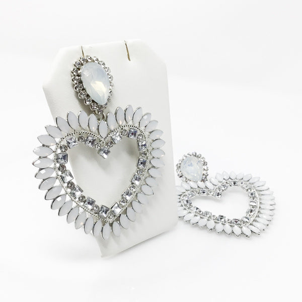 Love Obsessed Earrings - EarringEverything.com Fashion Jewelry For Trendsetters - FREE SHIPPING - #necklace #earrings #jewelry #jewellery #goldjewelry #silverjewelry #accessories #fashionista #fashionjewelry #instagood #bracelet #Ring #jewelrydesigner #bridesmaidsgifts #jewelryforsale #jewelrystore #jewelryporn #jewelryshop #jewelrylover #jewelrylovers #jewelrysale #jewelrygifts #jewelrybox #jewelrydesign #jewelryjunkie #pearls #swarovski #ontrend #uniquejewelry #EarringEverything