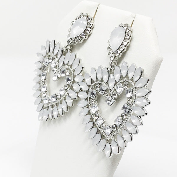 Love Obsessed Earrings - EarringEverything.com Fashion Jewelry For Trendsetters - FREE SHIPPING - #necklace #earrings #jewelry #jewellery #goldjewelry #silverjewelry #accessories #fashionista #fashionjewelry #instagood #bracelet #Ring #jewelrydesigner #bridesmaidsgifts #jewelryforsale #jewelrystore #jewelryporn #jewelryshop #jewelrylover #jewelrylovers #jewelrysale #jewelrygifts #jewelrybox #jewelrydesign #jewelryjunkie #pearls #swarovski #ontrend #uniquejewelry #EarringEverything