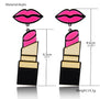 Lipstick Diva Earrings - EarringEverything.com Fashion Jewelry For Trendsetters - FREE SHIPPING - #necklace #earrings #jewelry #jewellery #goldjewelry #silverjewelry #accessories #fashionista #fashionjewelry #instagood #bracelet #Ring #jewelrydesigner #bridesmaidsgifts #jewelryforsale #jewelrystore #jewelryporn #jewelryshop #jewelrylover #jewelrylovers #jewelrysale #jewelrygifts #jewelrybox #jewelrydesign #jewelryjunkie #pearls #swarovski #ontrend #uniquejewelry #EarringEverything