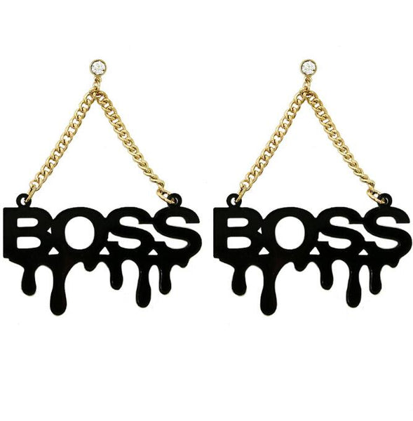 Wet Boss Lady Earrings - EarringEverything.com Fashion Jewelry For Trendsetters - FREE SHIPPING - #necklace #earrings #jewelry #jewellery #goldjewelry #silverjewelry #accessories #fashionista #fashionjewelry #instagood #bracelet #Ring #jewelrydesigner #bridesmaidsgifts #jewelryforsale #jewelrystore #jewelryporn #jewelryshop #jewelrylover #jewelrylovers #jewelrysale #jewelrygifts #jewelrybox #jewelrydesign #jewelryjunkie #pearls #swarovski #ontrend #uniquejewelry #EarringEverything