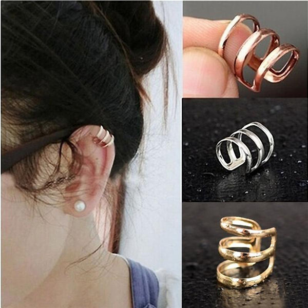 Shanna's Ear Clip - EarringEverything.com Fashion Jewelry For Trendsetters - FREE SHIPPING - #necklace #earrings #jewelry #jewellery #goldjewelry #silverjewelry #accessories #fashionista #fashionjewelry #instagood #bracelet #Ring #jewelrydesigner #bridesmaidsgifts #jewelryforsale #jewelrystore #jewelryporn #jewelryshop #jewelrylover #jewelrylovers #jewelrysale #jewelrygifts #jewelrybox #jewelrydesign #jewelryjunkie #pearls #swarovski #ontrend #uniquejewelry #EarringEverything