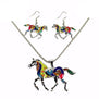 Stallion Set - EarringEverything.com Fashion Jewelry For Trendsetters - FREE SHIPPING - #necklace #earrings #jewelry #jewellery #goldjewelry #silverjewelry #accessories #fashionista #fashionjewelry #instagood #bracelet #Ring #jewelrydesigner #bridesmaidsgifts #jewelryforsale #jewelrystore #jewelryporn #jewelryshop #jewelrylover #jewelrylovers #jewelrysale #jewelrygifts #jewelrybox #jewelrydesign #jewelryjunkie #pearls #swarovski #ontrend #uniquejewelry #EarringEverything