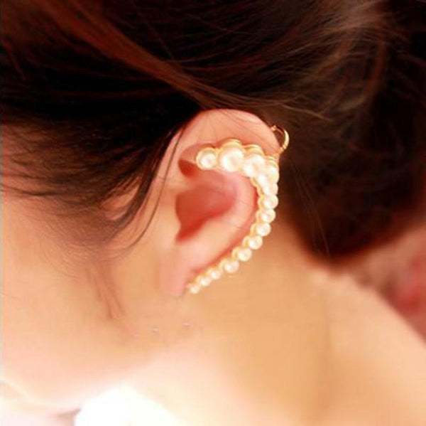 Makayla's Ear Clip - EarringEverything.com Fashion Jewelry For Trendsetters - FREE SHIPPING - #necklace #earrings #jewelry #jewellery #goldjewelry #silverjewelry #accessories #fashionista #fashionjewelry #instagood #bracelet #Ring #jewelrydesigner #bridesmaidsgifts #jewelryforsale #jewelrystore #jewelryporn #jewelryshop #jewelrylover #jewelrylovers #jewelrysale #jewelrygifts #jewelrybox #jewelrydesign #jewelryjunkie #pearls #swarovski #ontrend #uniquejewelry #EarringEverything