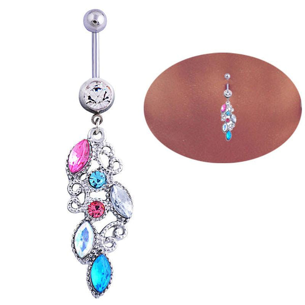 Jessie's Belly Ring - EarringEverything.com Fashion Jewelry For Trendsetters - FREE SHIPPING - #necklace #earrings #jewelry #jewellery #goldjewelry #silverjewelry #accessories #fashionista #fashionjewelry #instagood #bracelet #Ring #jewelrydesigner #bridesmaidsgifts #jewelryforsale #jewelrystore #jewelryporn #jewelryshop #jewelrylover #jewelrylovers #jewelrysale #jewelrygifts #jewelrybox #jewelrydesign #jewelryjunkie #pearls #swarovski #ontrend #uniquejewelry #EarringEverything
