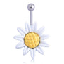 Sunflower Flower Belly Ring - EarringEverything.com Fashion Jewelry For Trendsetters - FREE SHIPPING - #necklace #earrings #jewelry #jewellery #goldjewelry #silverjewelry #accessories #fashionista #fashionjewelry #instagood #bracelet #Ring #jewelrydesigner #bridesmaidsgifts #jewelryforsale #jewelrystore #jewelryporn #jewelryshop #jewelrylover #jewelrylovers #jewelrysale #jewelrygifts #jewelrybox #jewelrydesign #jewelryjunkie #pearls #swarovski #ontrend #uniquejewelry #EarringEverything