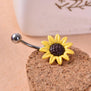Sunflower Flower Belly Ring - EarringEverything.com Fashion Jewelry For Trendsetters - FREE SHIPPING - #necklace #earrings #jewelry #jewellery #goldjewelry #silverjewelry #accessories #fashionista #fashionjewelry #instagood #bracelet #Ring #jewelrydesigner #bridesmaidsgifts #jewelryforsale #jewelrystore #jewelryporn #jewelryshop #jewelrylover #jewelrylovers #jewelrysale #jewelrygifts #jewelrybox #jewelrydesign #jewelryjunkie #pearls #swarovski #ontrend #uniquejewelry #EarringEverything