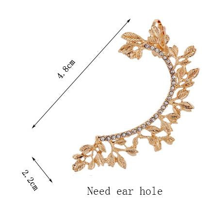 Geneva Ear Clip - EarringEverything.com Fashion Jewelry For Trendsetters - FREE SHIPPING - #necklace #earrings #jewelry #jewellery #goldjewelry #silverjewelry #accessories #fashionista #fashionjewelry #instagood #bracelet #Ring #jewelrydesigner #bridesmaidsgifts #jewelryforsale #jewelrystore #jewelryporn #jewelryshop #jewelrylover #jewelrylovers #jewelrysale #jewelrygifts #jewelrybox #jewelrydesign #jewelryjunkie #pearls #swarovski #ontrend #uniquejewelry #EarringEverything