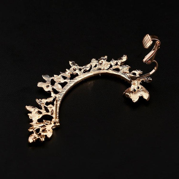 Geneva Ear Clip - EarringEverything.com Fashion Jewelry For Trendsetters - FREE SHIPPING - #necklace #earrings #jewelry #jewellery #goldjewelry #silverjewelry #accessories #fashionista #fashionjewelry #instagood #bracelet #Ring #jewelrydesigner #bridesmaidsgifts #jewelryforsale #jewelrystore #jewelryporn #jewelryshop #jewelrylover #jewelrylovers #jewelrysale #jewelrygifts #jewelrybox #jewelrydesign #jewelryjunkie #pearls #swarovski #ontrend #uniquejewelry #EarringEverything