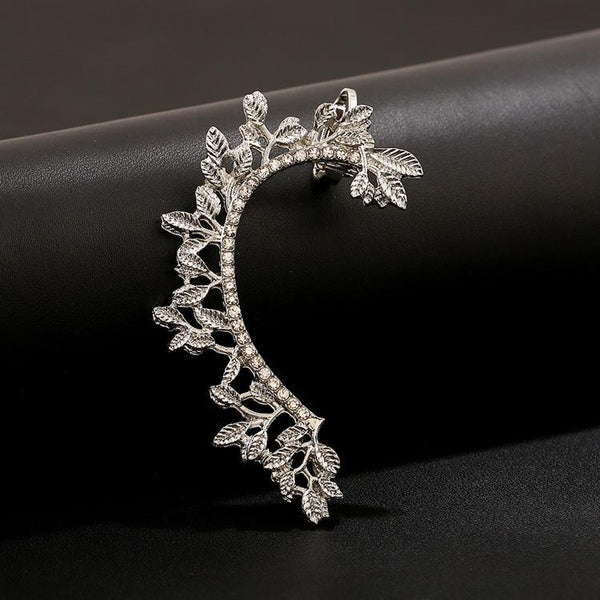 Geneva Ear Clip - EarringEverything.com Fashion Jewelry For Trendsetters - FREE SHIPPING - #necklace #earrings #jewelry #jewellery #goldjewelry #silverjewelry #accessories #fashionista #fashionjewelry #instagood #bracelet #Ring #jewelrydesigner #bridesmaidsgifts #jewelryforsale #jewelrystore #jewelryporn #jewelryshop #jewelrylover #jewelrylovers #jewelrysale #jewelrygifts #jewelrybox #jewelrydesign #jewelryjunkie #pearls #swarovski #ontrend #uniquejewelry #EarringEverything