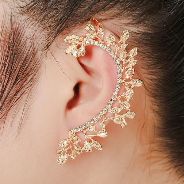 Geneva Ear Clip - EarringEverything.com Fashion Jewelry For Trendsetters - FREE SHIPPING - #necklace #earrings #jewelry #jewellery #goldjewelry #silverjewelry #accessories #fashionista #fashionjewelry #instagood #bracelet #Ring #jewelrydesigner #bridesmaidsgifts #jewelryforsale #jewelrystore #jewelryporn #jewelryshop #jewelrylover #jewelrylovers #jewelrysale #jewelrygifts #jewelrybox #jewelrydesign #jewelryjunkie #pearls #swarovski #ontrend #uniquejewelry #EarringEverything
